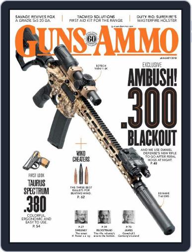 Guns & Ammo January 1st, 2018 Digital Back Issue Cover