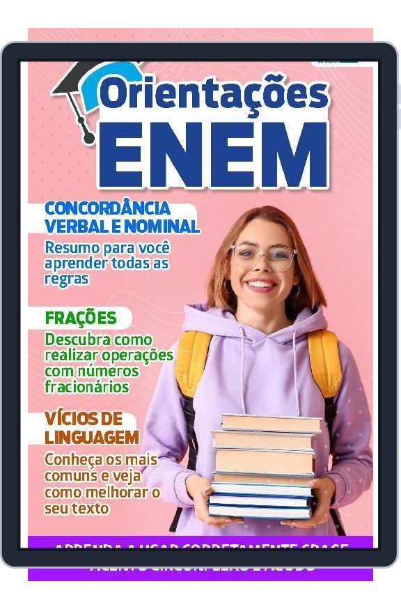Orientações Enem March 21st, 2023 Digital Back Issue Cover