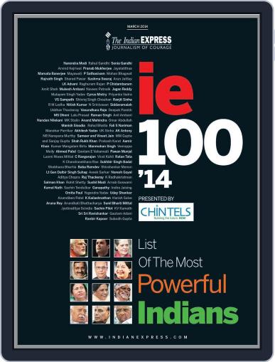 The Indian Express - List Of The Most Powerful Indians 2014 Digital Back Issue Cover