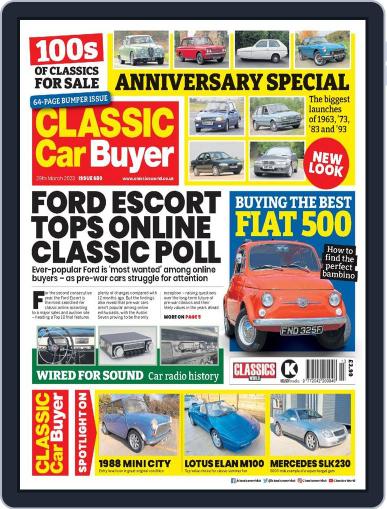 Classic Car Buyer March 29th, 2023 Digital Back Issue Cover