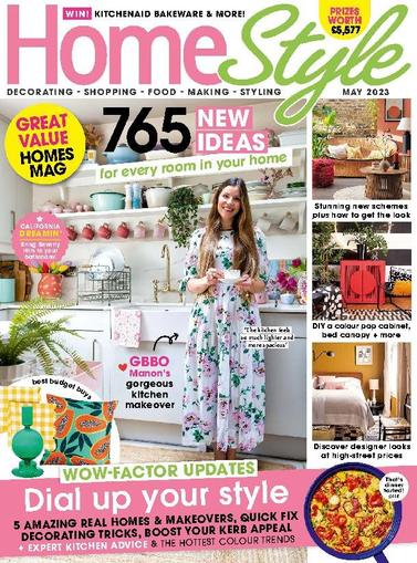 HomeStyle United Kingdom May 1st, 2023 Digital Back Issue Cover