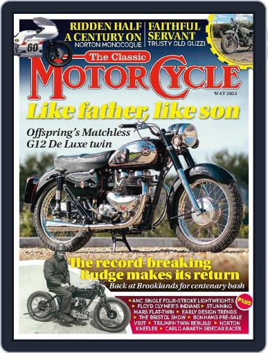 The Classic MotorCycle May 1st, 2023 Digital Back Issue Cover