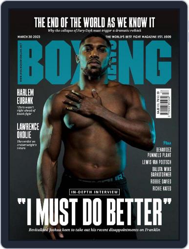 Boxing News March 30th, 2023 Digital Back Issue Cover