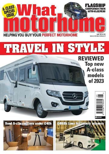 What Motorhome May 1st, 2023 Digital Back Issue Cover