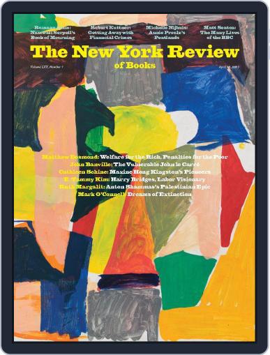 The New York Review of Books April 20th, 2023 Digital Back Issue Cover