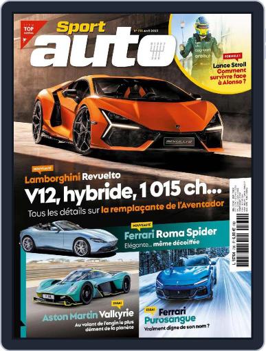 Sport Auto France April 1st, 2023 Digital Back Issue Cover