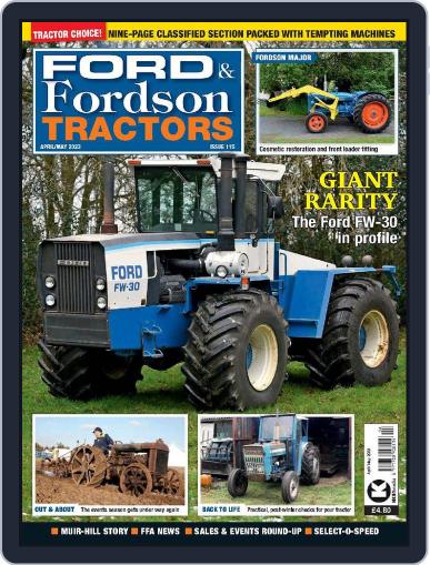 Ford and Fordson Tractors April 1st, 2023 Digital Back Issue Cover