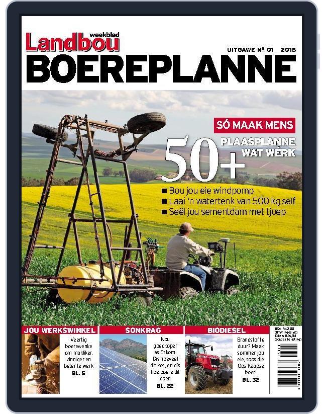 Landbou Boereplanne Magazine (Digital) Subscription                    July 20th, 2015 Issue