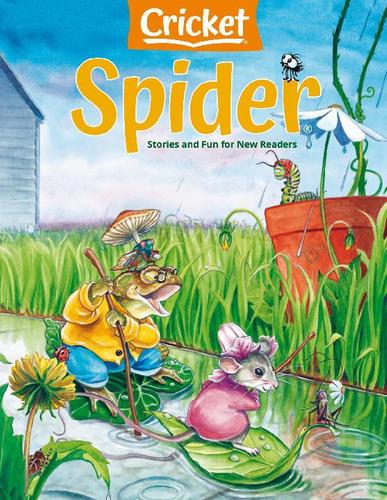 Spider Magazine Stories, Games, Activites And Puzzles For Children And Kids April 1st, 2023 Digital Back Issue Cover