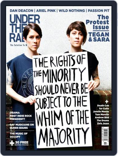Under the Radar August 20th, 2012 Digital Back Issue Cover