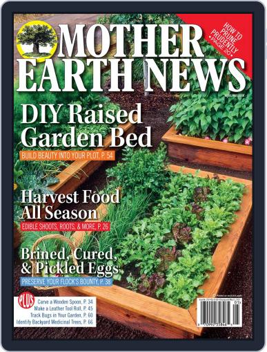 MOTHER EARTH NEWS April 1st, 2019 Digital Back Issue Cover