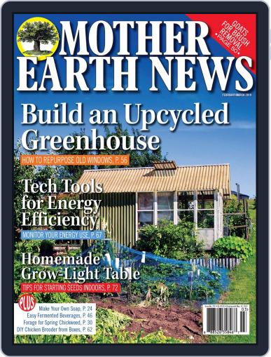 MOTHER EARTH NEWS February 1st, 2019 Digital Back Issue Cover