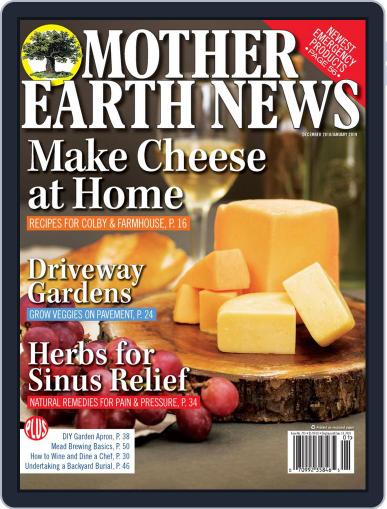 MOTHER EARTH NEWS December 1st, 2018 Digital Back Issue Cover