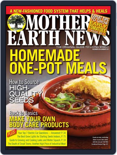 MOTHER EARTH NEWS December 1st, 2014 Digital Back Issue Cover