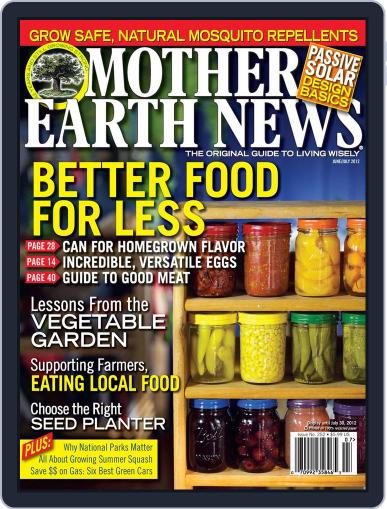 MOTHER EARTH NEWS May 18th, 2012 Digital Back Issue Cover