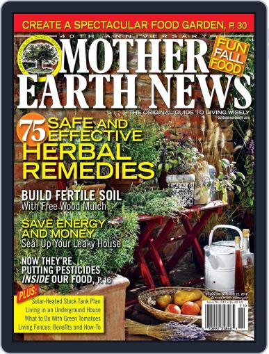 MOTHER EARTH NEWS September 17th, 2010 Digital Back Issue Cover