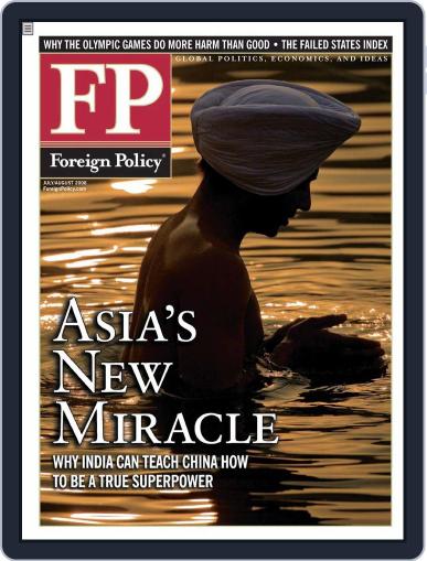 Foreign Policy June 23rd, 2008 Digital Back Issue Cover