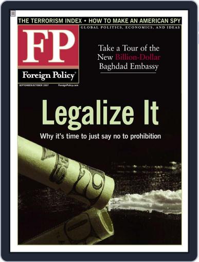 Foreign Policy August 20th, 2007 Digital Back Issue Cover