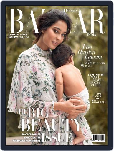 Harper's Bazaar India November 1st, 2017 Digital Back Issue Cover