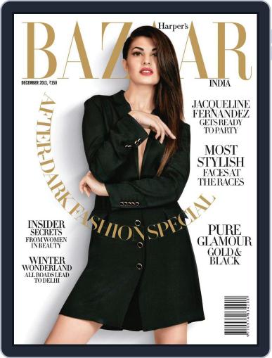 Harper's Bazaar India December 11th, 2013 Digital Back Issue Cover
