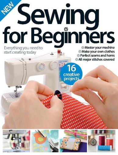 Sewing For Beginners May 1st, 2016 Digital Back Issue Cover