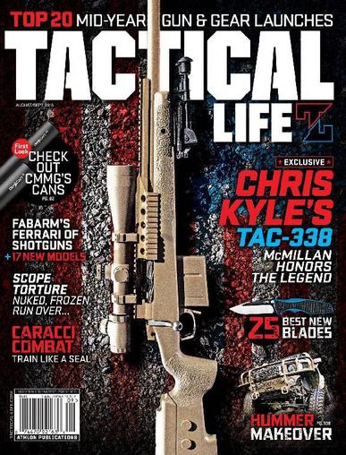 Tactical Life August 1st, 2018 Digital Back Issue Cover