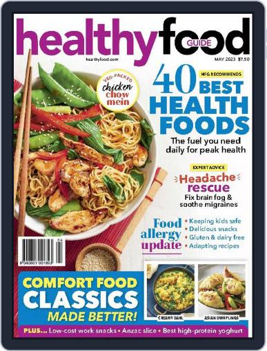 Healthy Food Guide May 1st, 2023 Digital Back Issue Cover