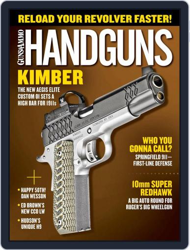 Handguns August 1st, 2018 Digital Back Issue Cover