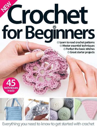 Crochet For Beginners April 1st, 2016 Digital Back Issue Cover