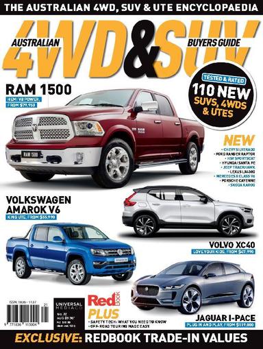 Australian 4WD & SUV Buyer's Guide September 5th, 2018 Digital Back Issue Cover