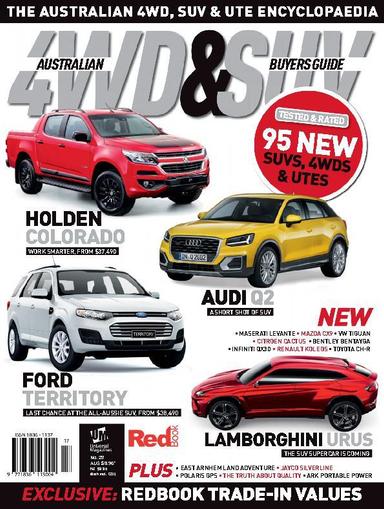 Australian 4WD & SUV Buyer's Guide September 1st, 2016 Digital Back Issue Cover