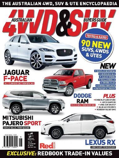 Australian 4WD & SUV Buyer's Guide April 28th, 2016 Digital Back Issue Cover