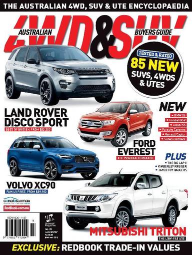 Australian 4WD & SUV Buyer's Guide April 30th, 2015 Digital Back Issue Cover