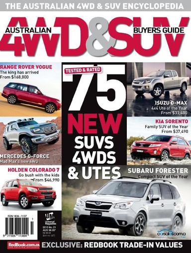 Australian 4WD & SUV Buyer's Guide February 5th, 2013 Digital Back Issue Cover