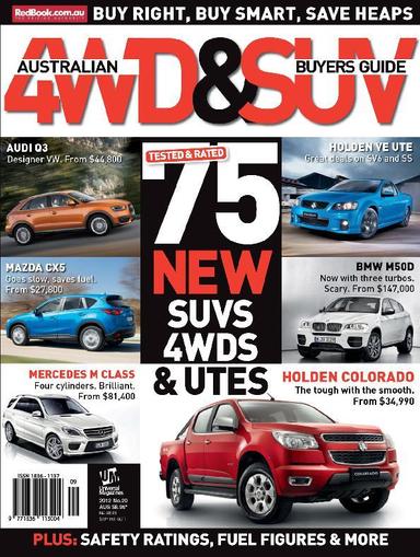 Australian 4WD & SUV Buyer's Guide July 31st, 2012 Digital Back Issue Cover