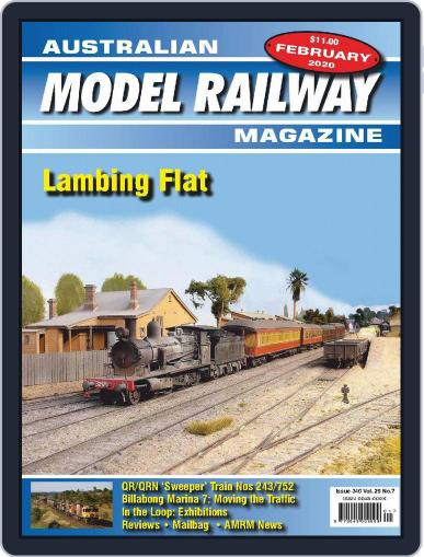 Australian Model Railway February 1st, 2020 Digital Back Issue Cover