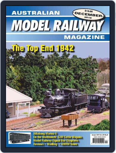 Australian Model Railway December 1st, 2019 Digital Back Issue Cover