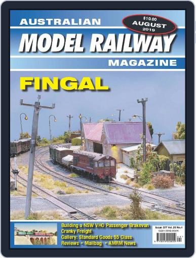 Australian Model Railway August 1st, 2019 Digital Back Issue Cover