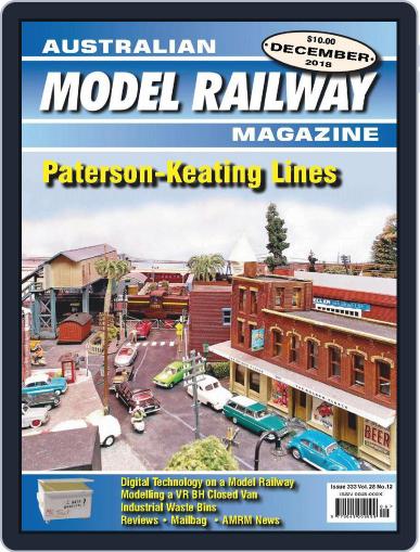 Australian Model Railway December 1st, 2018 Digital Back Issue Cover