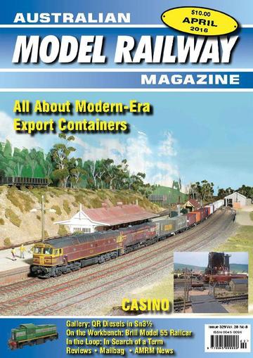 Australian Model Railway April 1st, 2018 Digital Back Issue Cover