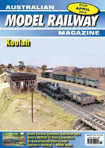 Australian Model Railway March 15th, 2016 Digital Back Issue Cover