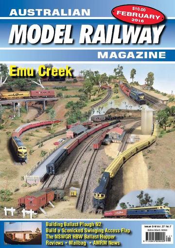 Australian Model Railway January 20th, 2016 Digital Back Issue Cover