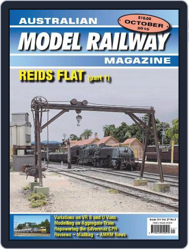 Australian Model Railway October 1st, 2015 Digital Back Issue Cover