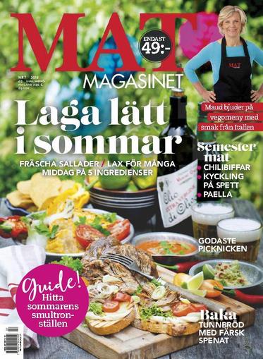 Matmagasinet July 1st, 2018 Digital Back Issue Cover