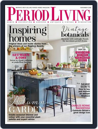 Period Living November 1st, 2018 Digital Back Issue Cover
