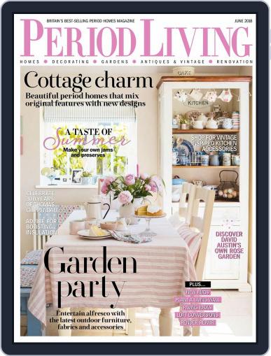 Period Living June 1st, 2018 Digital Back Issue Cover