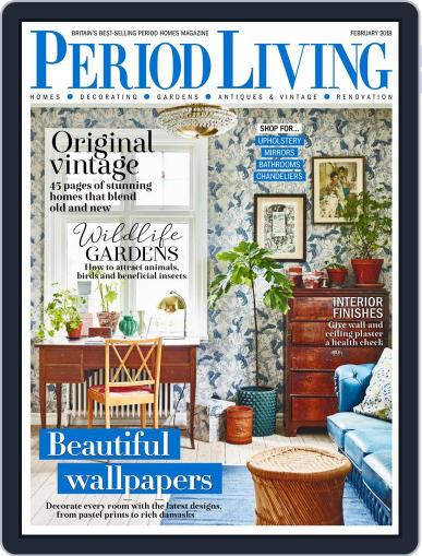 Period Living February 1st, 2018 Digital Back Issue Cover