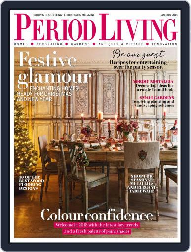 Period Living January 1st, 2018 Digital Back Issue Cover