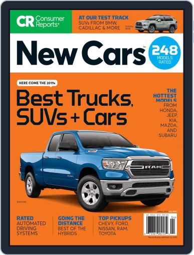 Consumer Reports New Cars April 1st, 2019 Digital Back Issue Cover