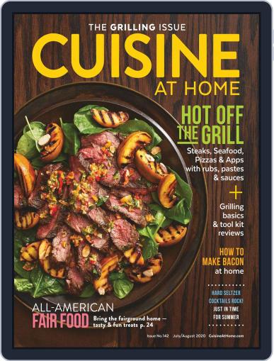 Cuisine at home July 1st, 2020 Digital Back Issue Cover